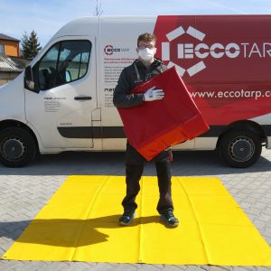 Dekontaminacijska zložljiva posoda