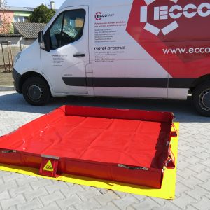 Dekontaminacijska zložljiva posoda