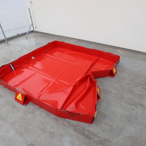 Dekontaminacijska zložljiva posoda