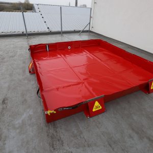 Dekontaminacijska zložljiva posoda