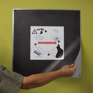 Magnetna zaščita za jašek