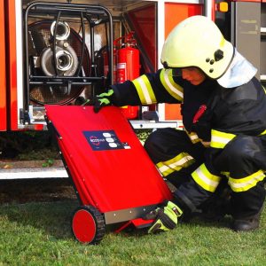 Voziček za absorbente